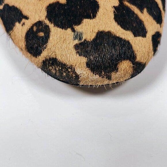 Cole Haan Women's 7 1/2B Leopard Chunky Heel Shoes - Picture 7 of 15